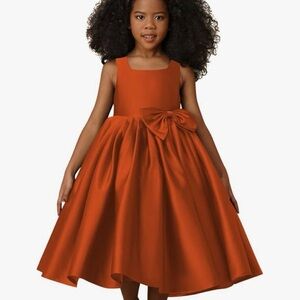 Elegant Girls formal dress in Rust